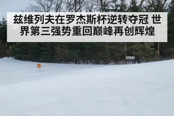 兹维列夫在罗杰斯杯逆转夺冠 世界第三强势重回巅峰再创辉煌